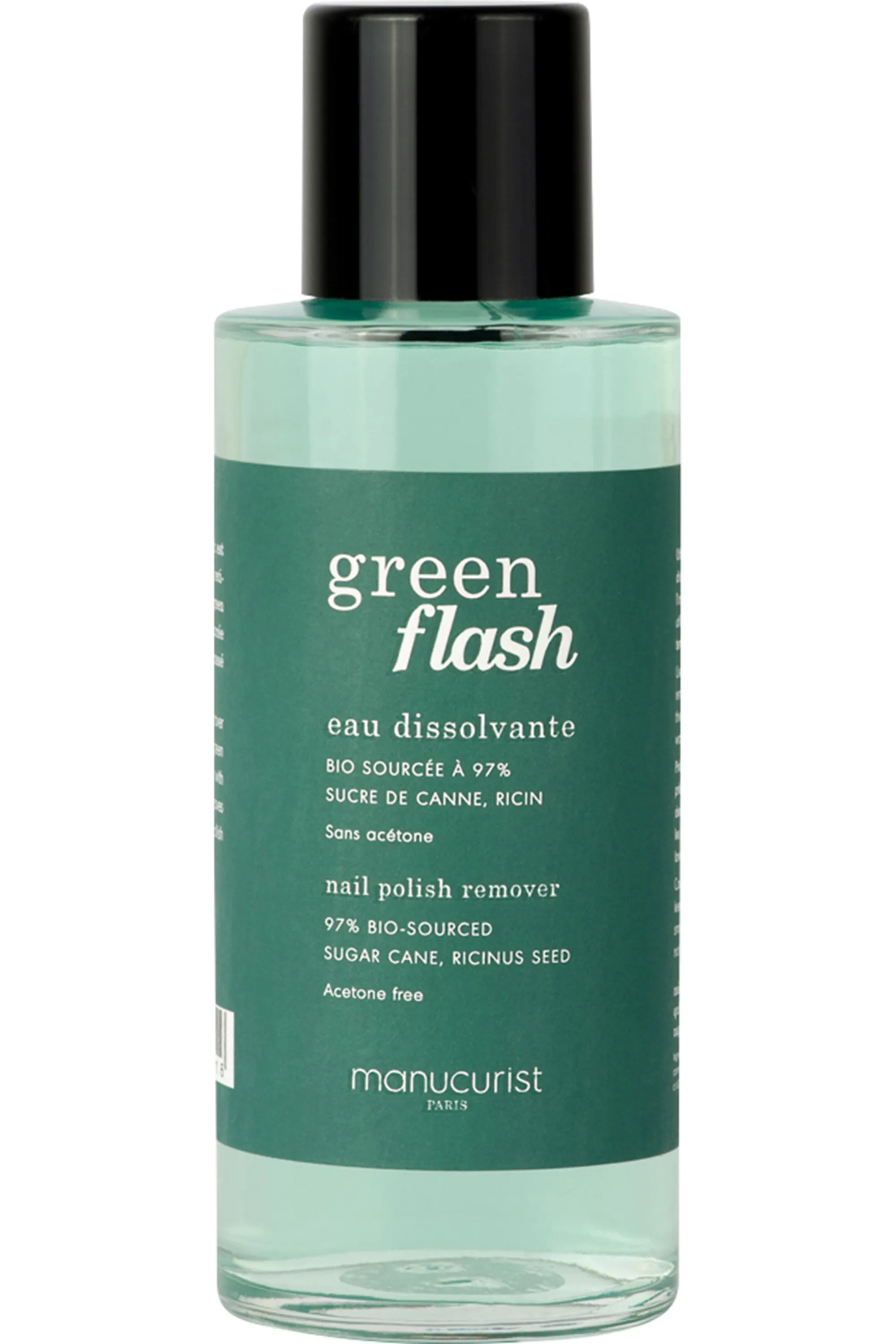 Manucurist Dissolvant semi-permanent Green Flash-100 ml