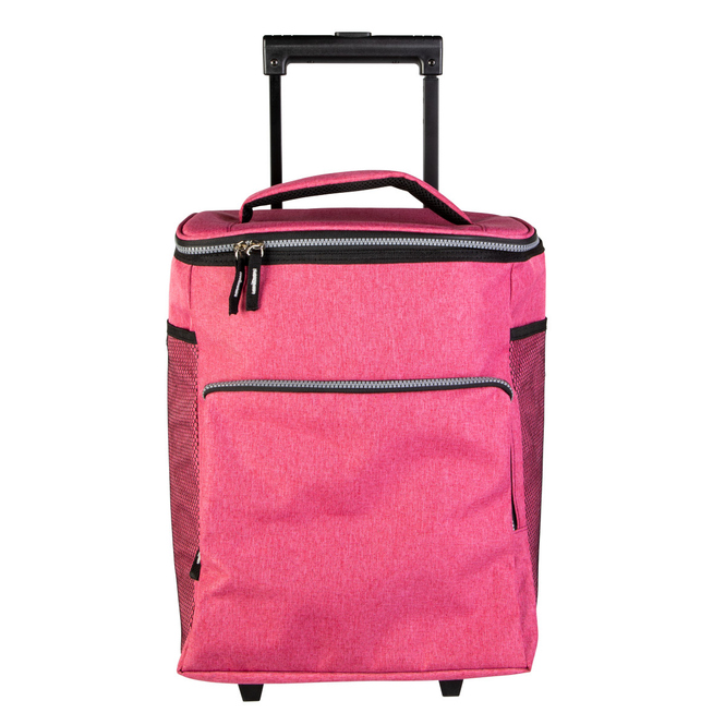 Kühltrolley - pink - aus Textil - ca. 32 x 24 x 39 cm - 30 l