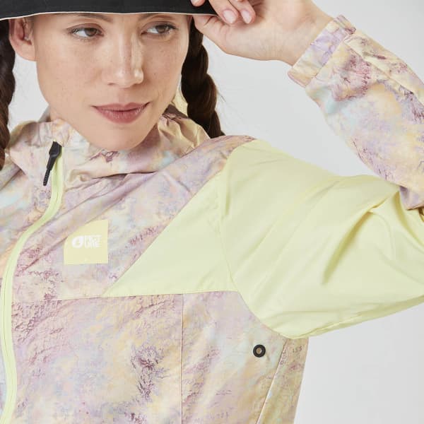 Veste randonnée PICTURE SCALE PRINTED JKT W GEOLOGY CREAM