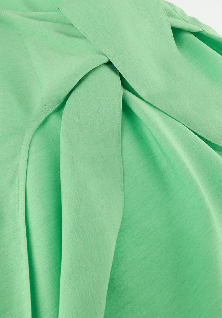 SUNCOO groene suncoo mini jurk cesira