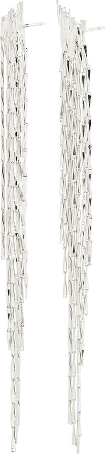 Pilgrim ZENOBIA recycled earrings silver-plated Sølv