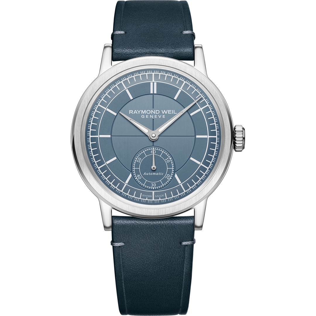 Raymond Weil Millesime Petite Seconde Jeansblau Ø 39mm