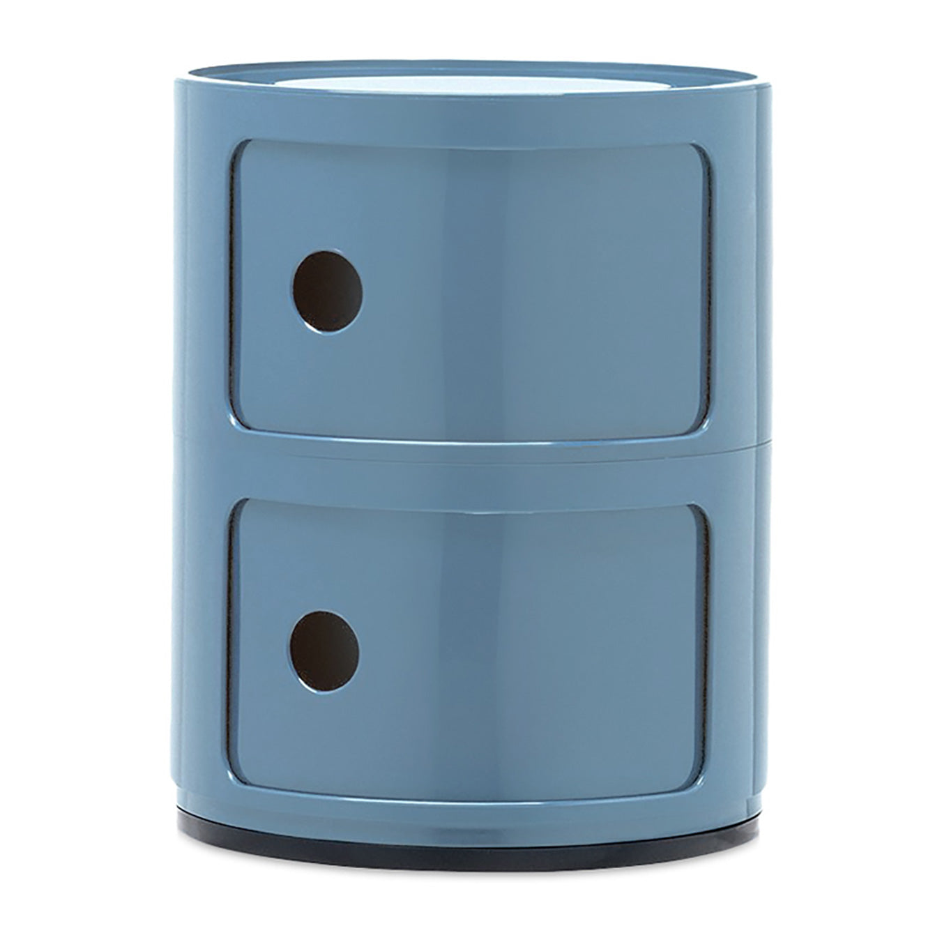 Kartell Componibili Kast Ã 32 cm - 2 Modules - Azuurblauw