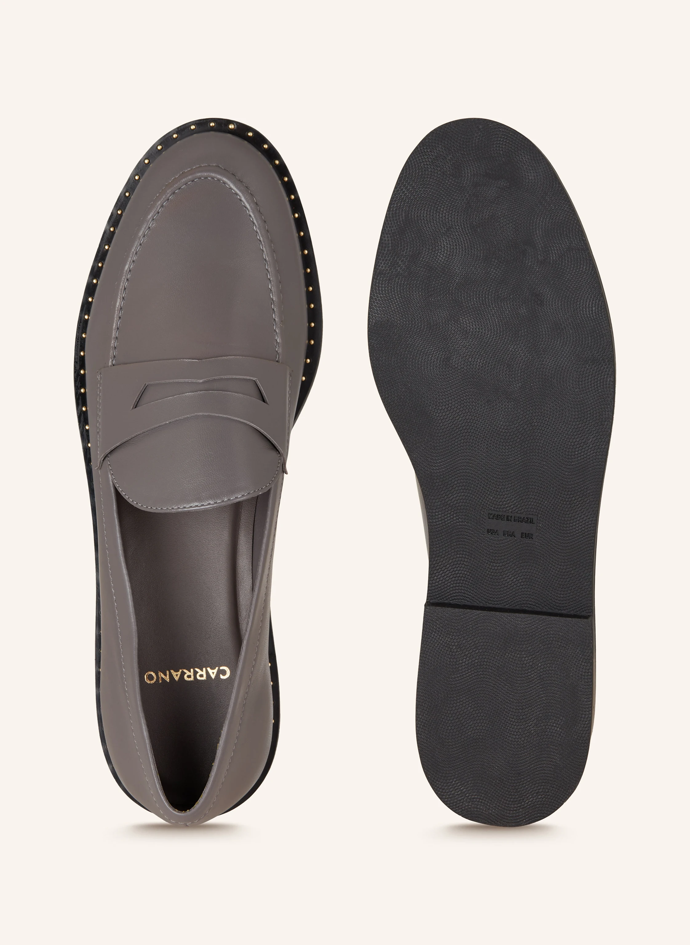 CARRANO Penny-Loafer mit Nieten