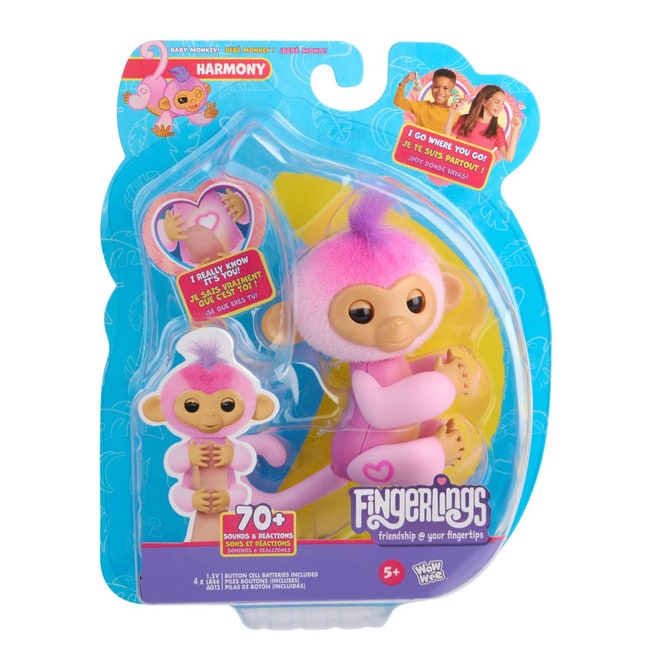 Fingerlings - Affe Harmony - pink