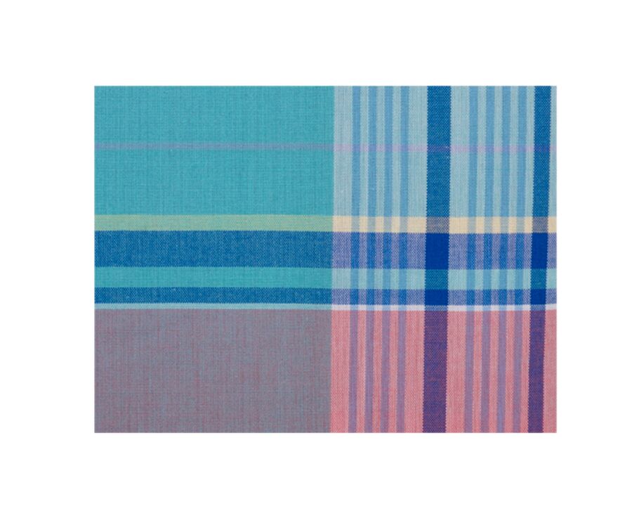 Chemise à carreaux homme verte et bleue - MALVYN