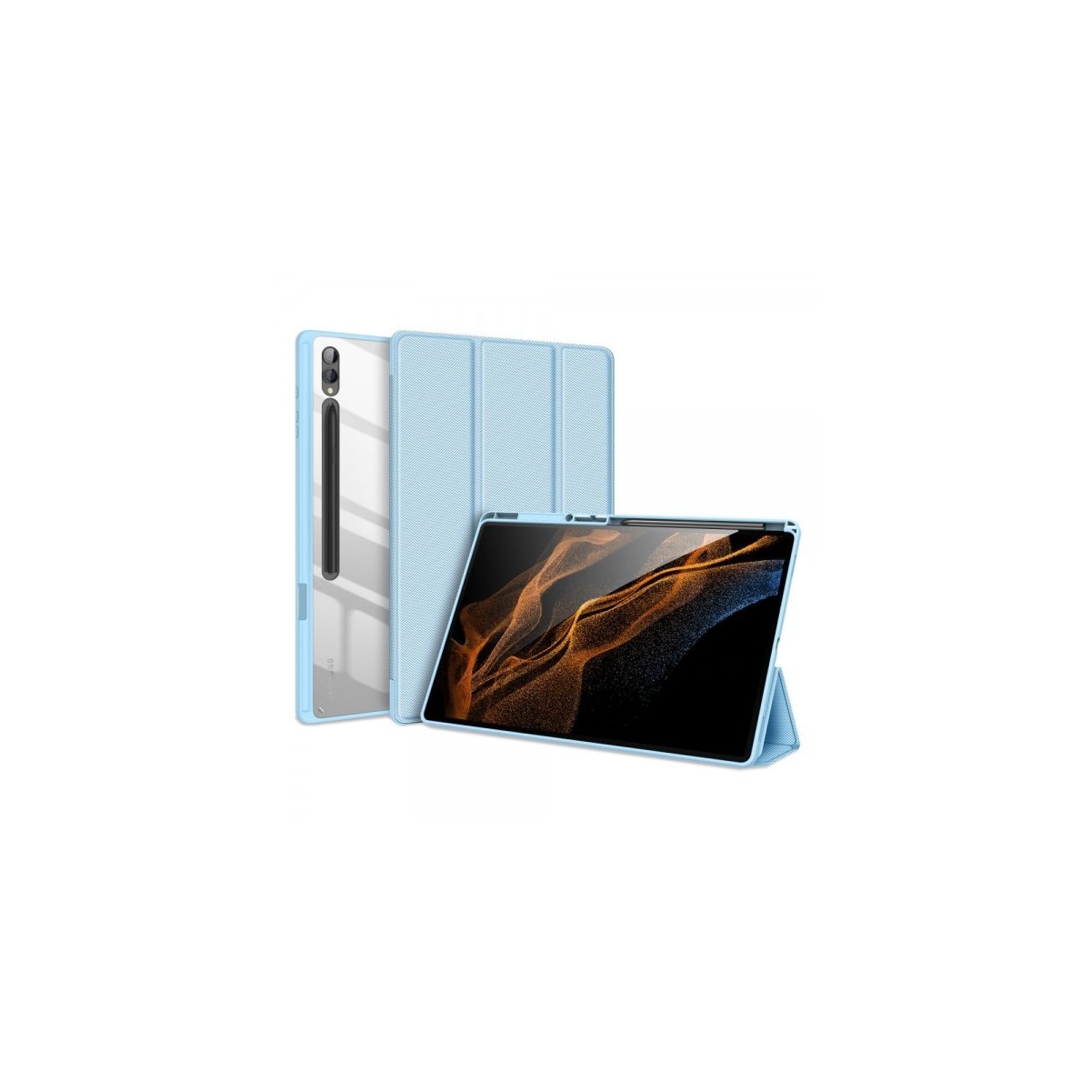 DUX DUCIS Samsung Galaxy Tab S9 Ultra SM-X910 SM-X916 Etui TOBY Series Blå