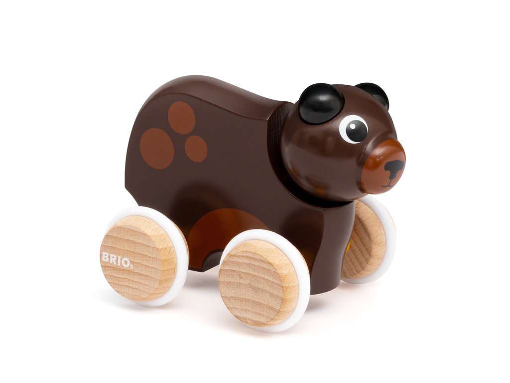 BRIO Spiel Lustiger Schiebe-Bär