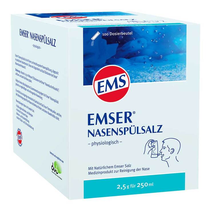 Emser Nasenspülsalz physiologisch Beutel, 100 St