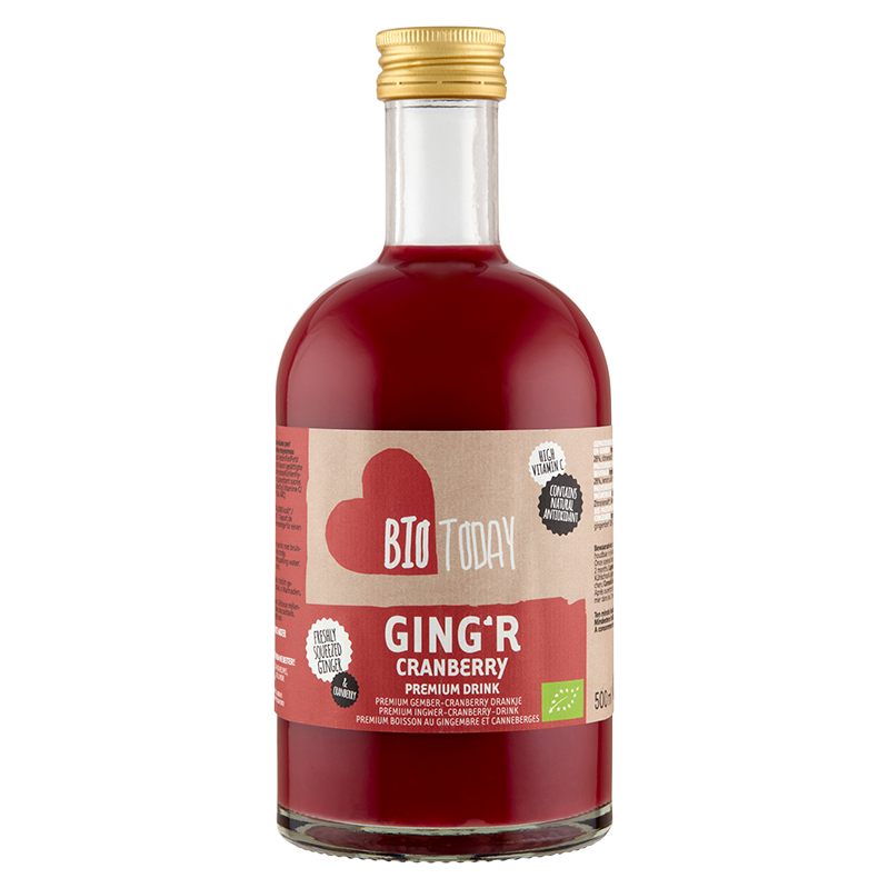 Bio Today Ging'r Cranberry (bio) 500 ml