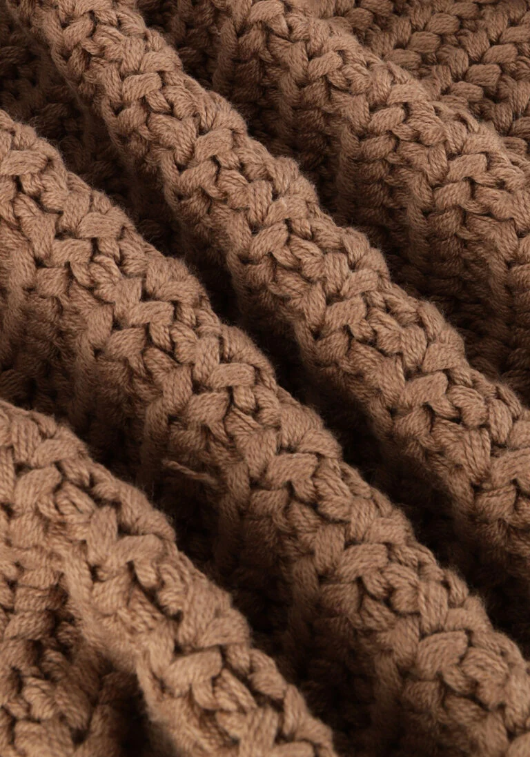 Y.A.S. bruine y.a.s. vest yassanne ls knit cardigan