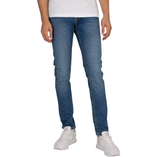 Jack & Jones - Vaqueros Ajustados Glenn Original 031 Azul