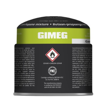 Gimeg gasbus doorprikbaar 190 gram