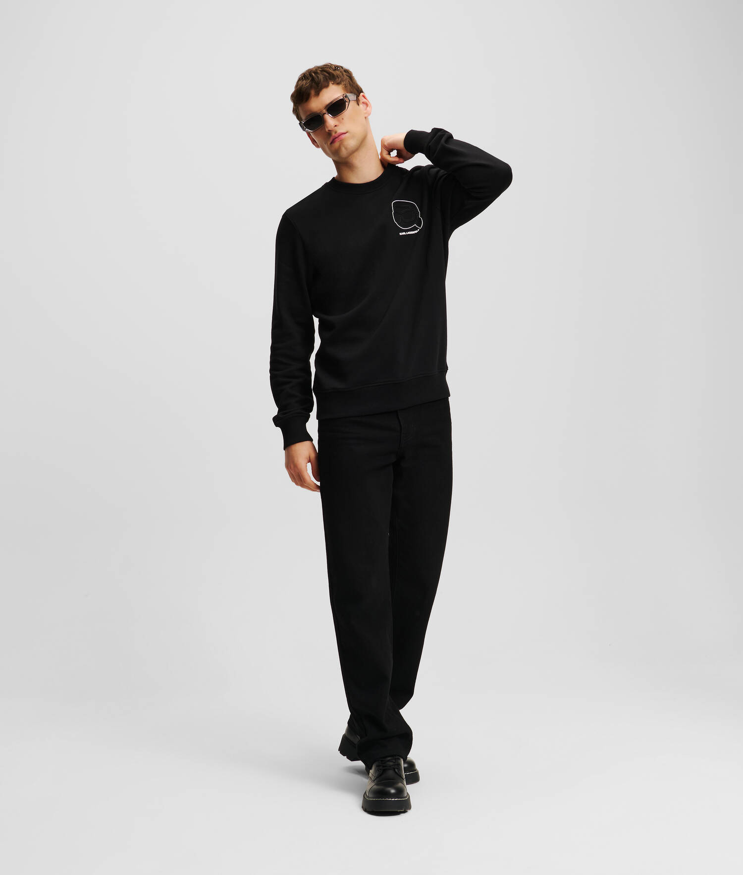 SWEAT-SHIRT À CONTOUR K/IKONIK