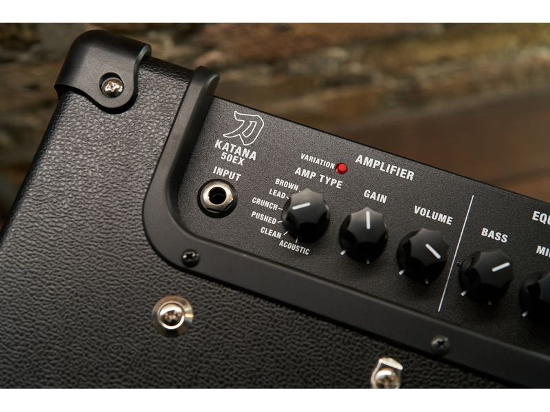 BOSS Combo KATANA-50 GEN 3 EX 50 Watt Modelling Combo Verstärker für E-Gitarre
