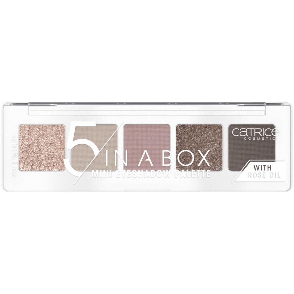 Catrice 5 In A Box Mini Eyeshadow Palette 020 Soft Rose Look4 gr