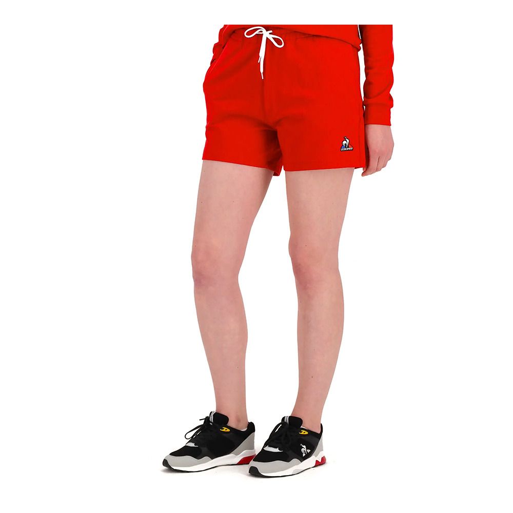Le Coq Sportif ESS N°1 - Short Femme red camuset