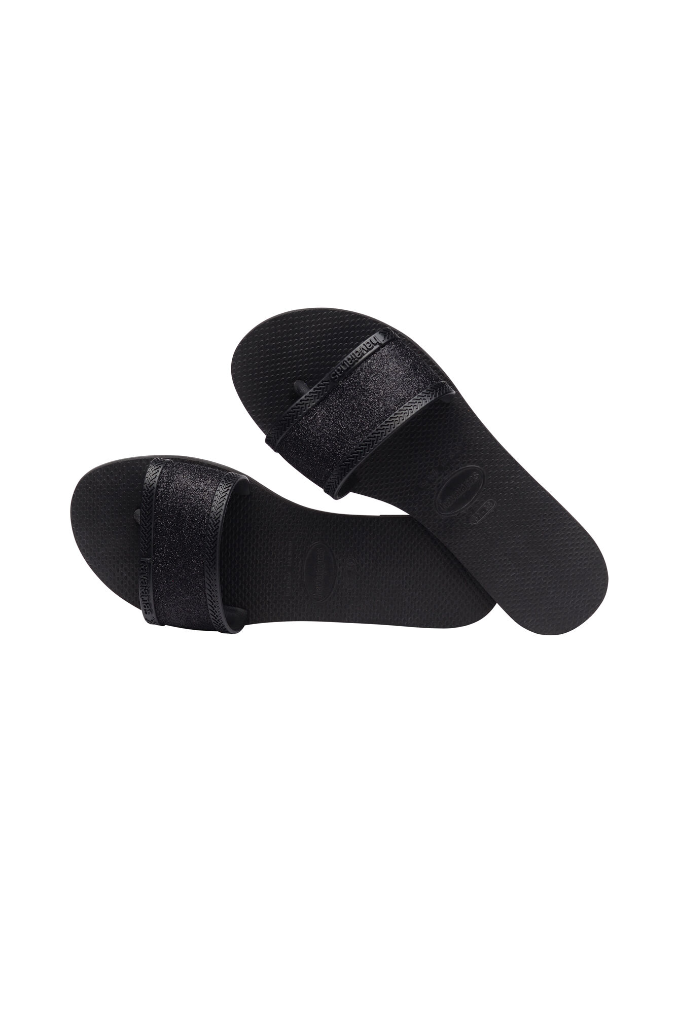 Chinelos Havaianas You Angra Glitter - Preto