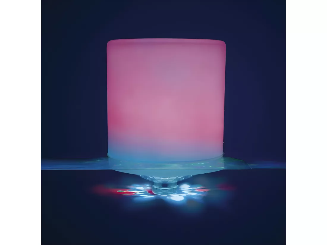 LED piscine flottantte- ø 12,7 x 17,5 cm