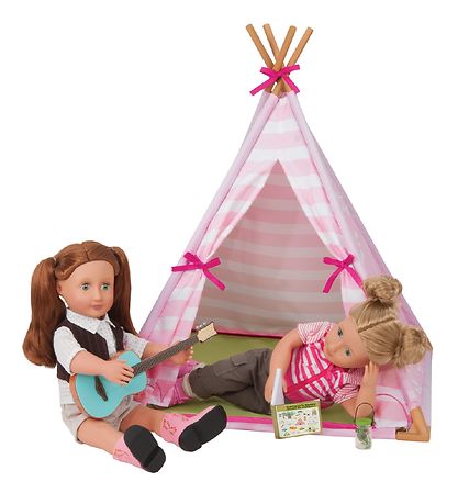 Our Generation Puppenzubehör - Mini Tipi m. Zubehör