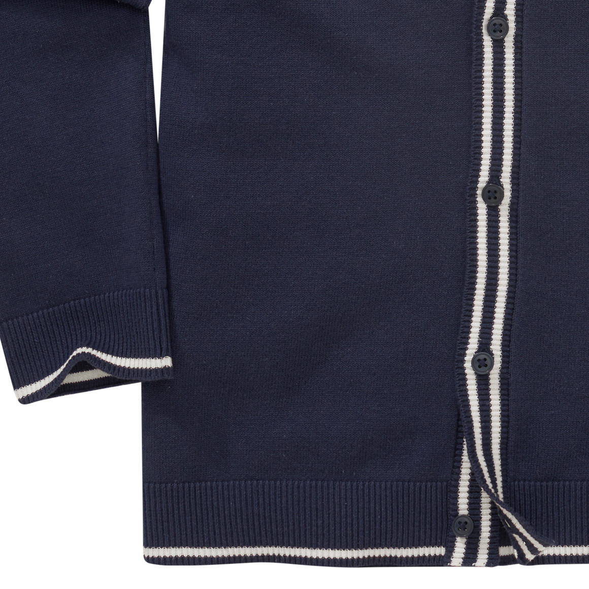 Yigga Jungen Cardigan mit V-Ausschnitt dunkelblau