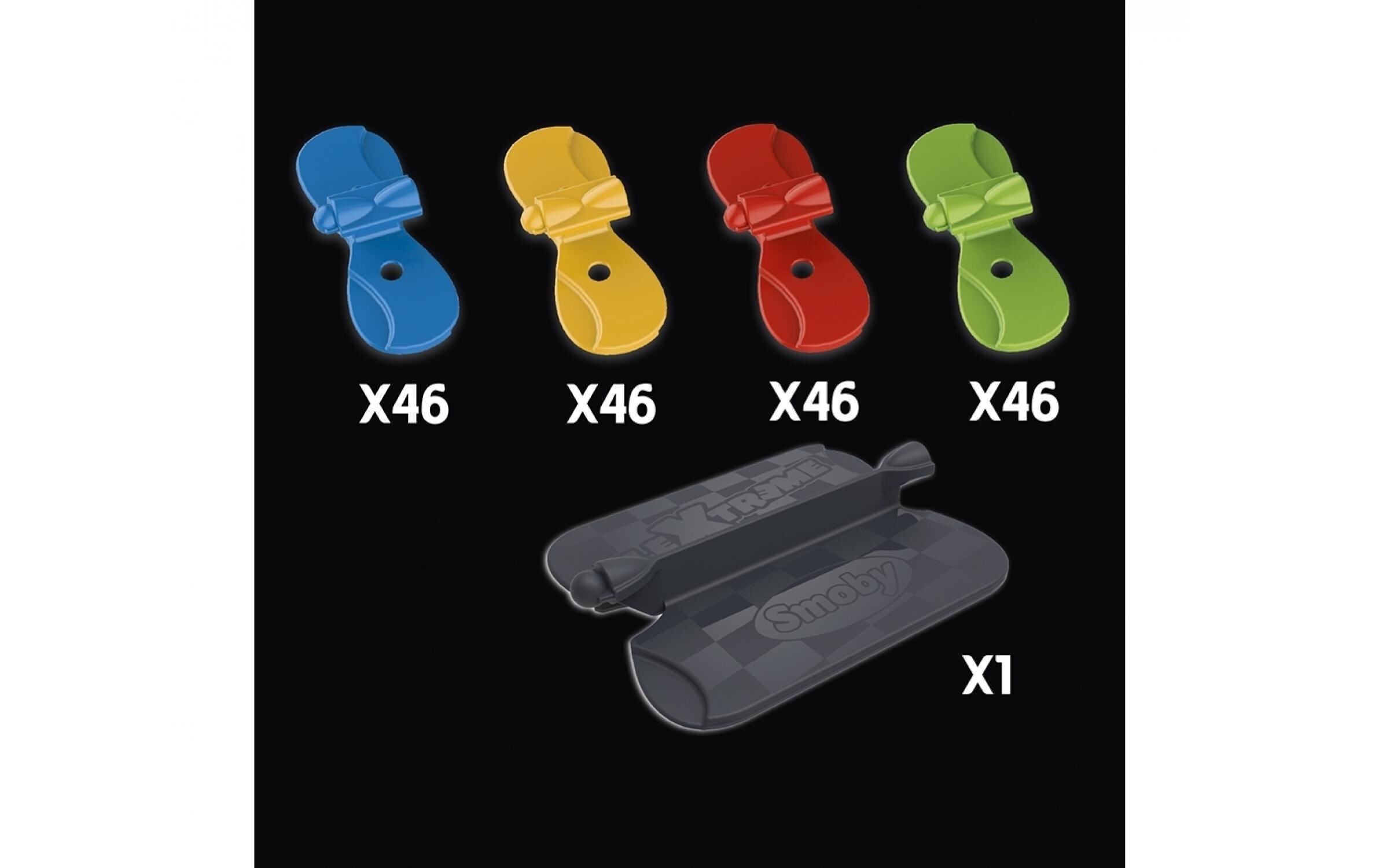 FleXtreme Discovery Starter-SetStarter-Set mit 184 Schienen-Teilen und einem Auto