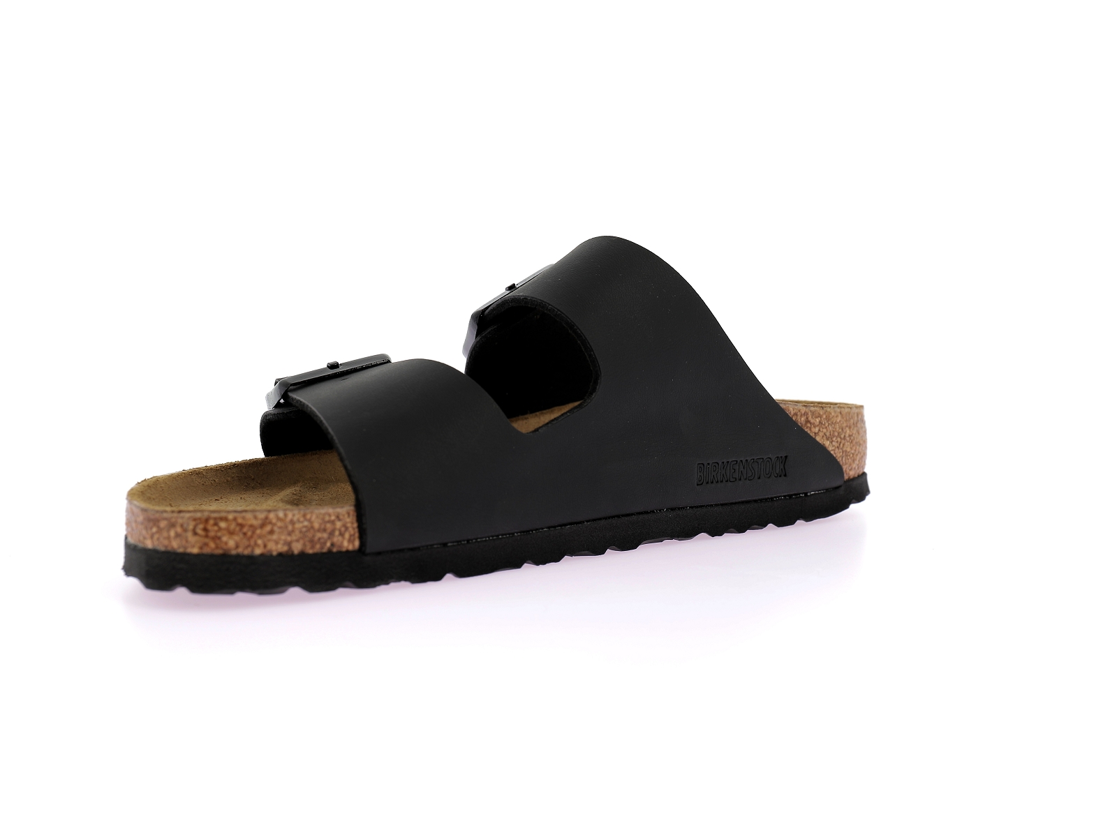 Birkenstock-ARIZONA BF Matières combinées Noir