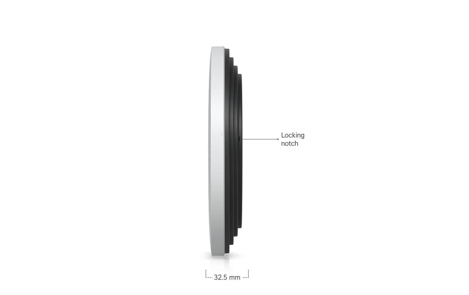 Access Point Unifi U7 Pro XG Weiss<br>An der Decke montierter 6-Stream WiFi 7 AP mit 10/5/2.5/1 GbE-Unterstützung