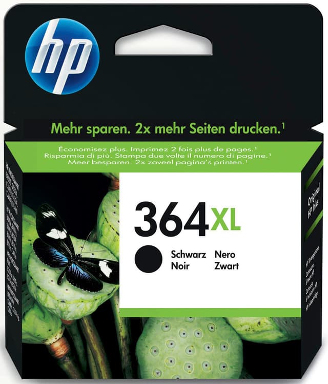 HP blækpatron 364XL Sort