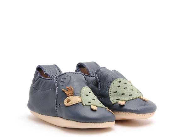 Easy peasy chaussons bebe my bluemoo tortue bleu