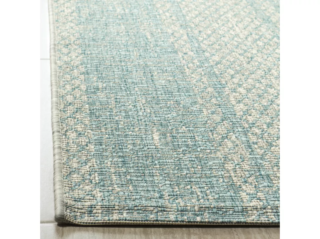 Tapis Light Grey & Aqua 122 X 170 cm - Rafal