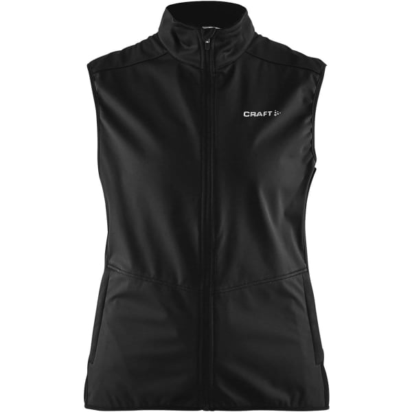 Veste ski de fond CRAFT 3DXC WARM GILET W NOIR/PLATINE