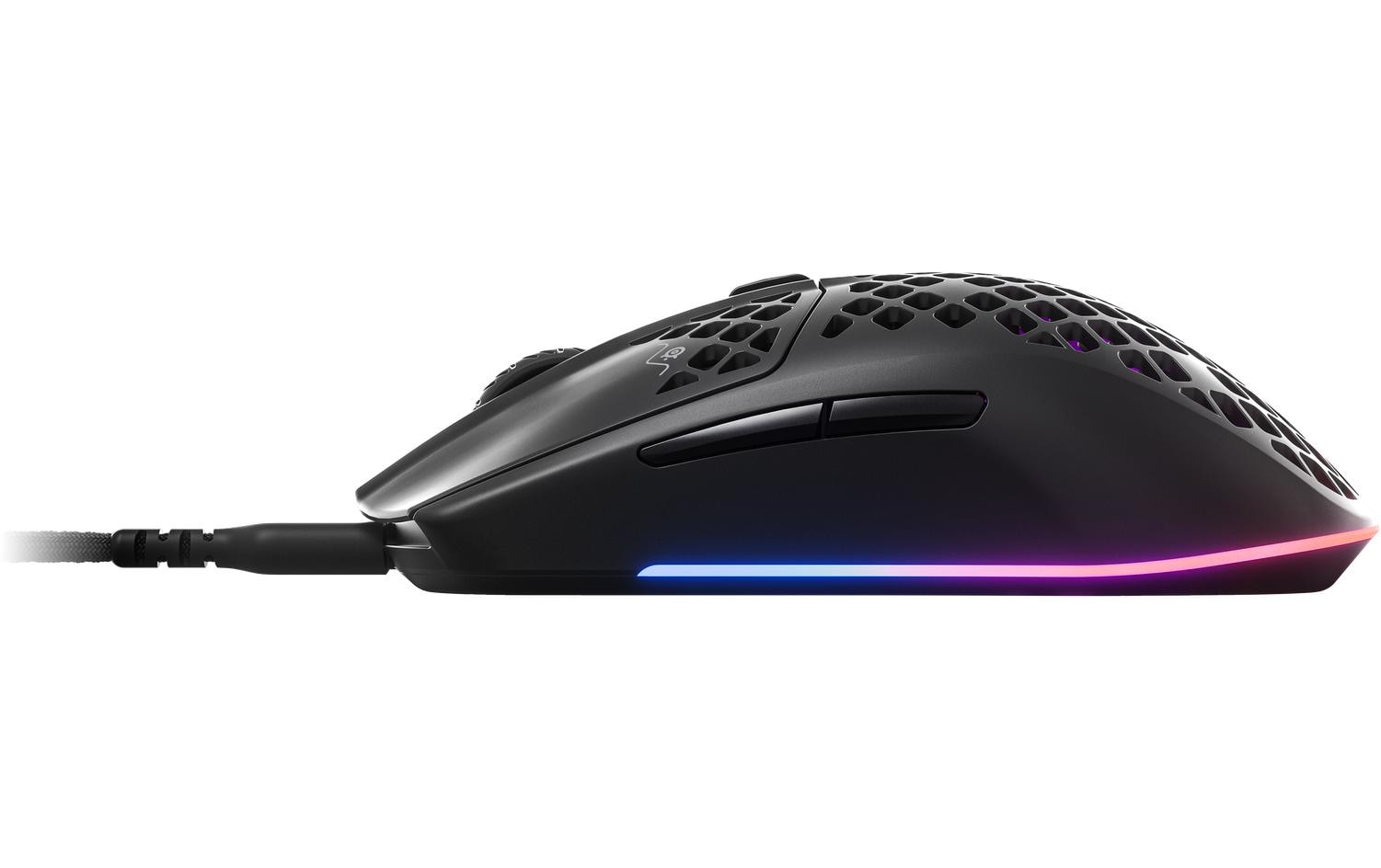 Gaming-Maus Aerox 3 SchwarzErgonomische Gaming-Mouse mit RGB-Beleuchtung