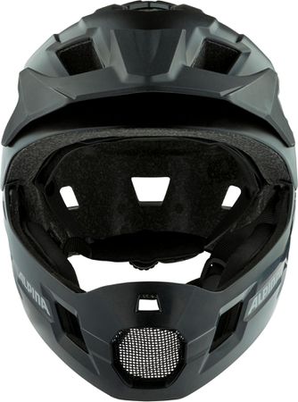 RUPI Vollvisierhelm für Kinder  black matt  onesize (50-55cm)