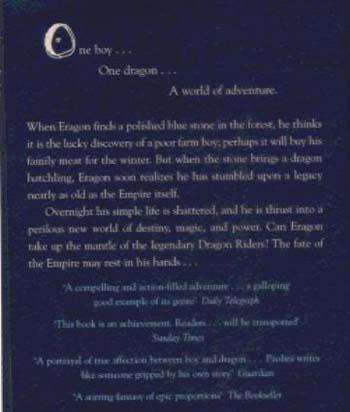 Eragon: Book One - The Inheritance Cycle (Paperback)