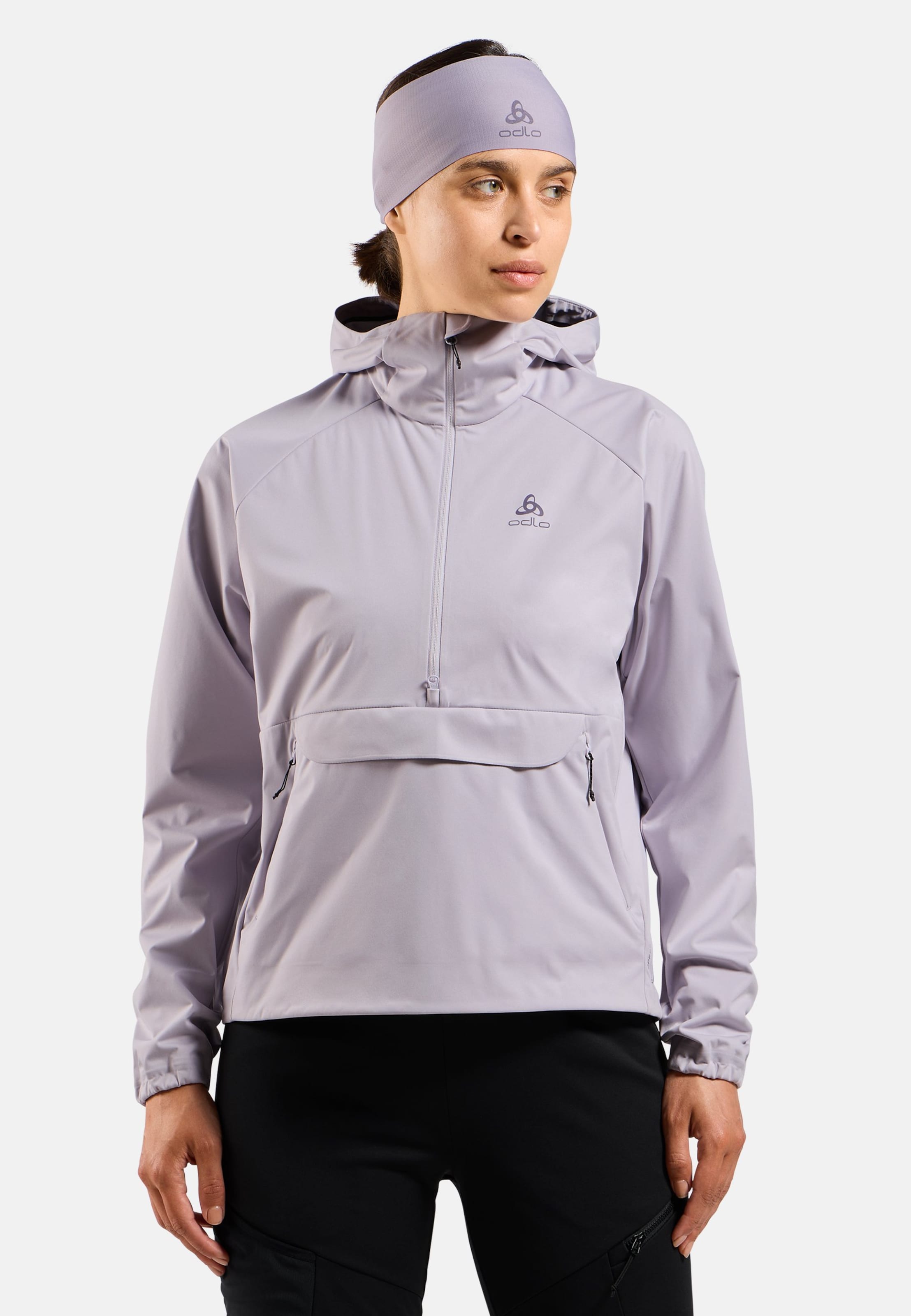Winddichter Zeroweight Pro Warm Langlaufanorak in misty lilac