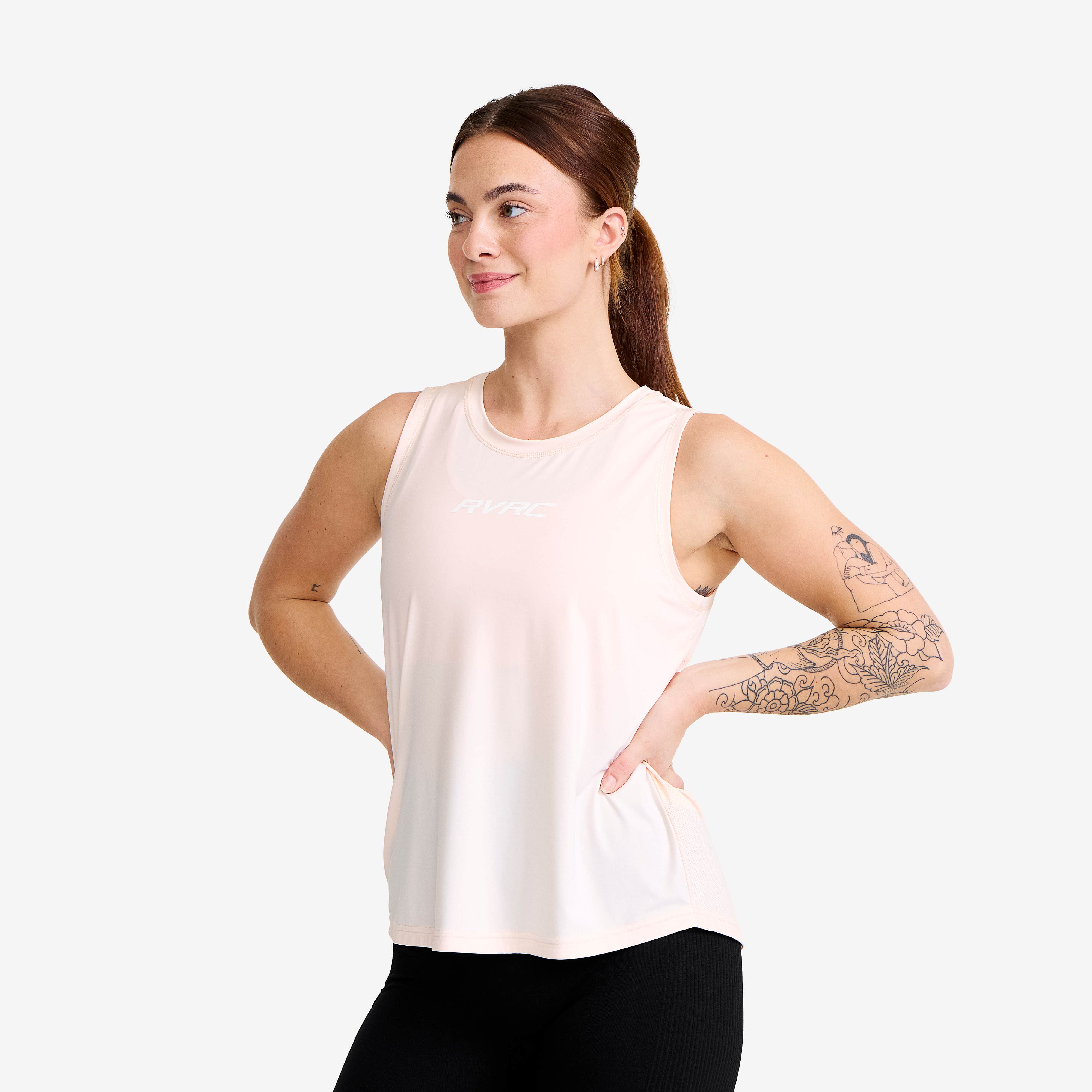 Power Active Tank Top Dame Pink Calcite