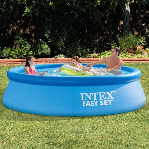 Piscina inflável Intex Easy com bomba de filtro