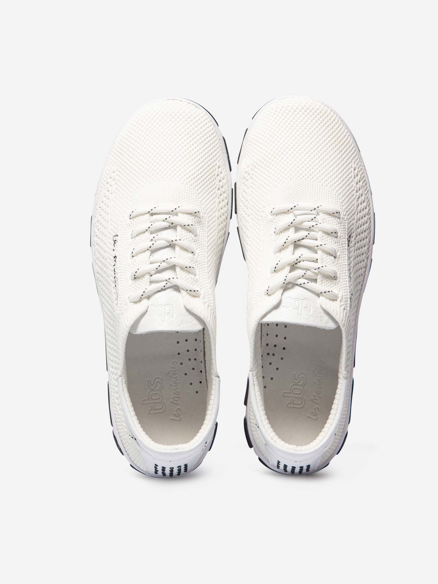 Tennis Femme Textile Recyclé Blanche