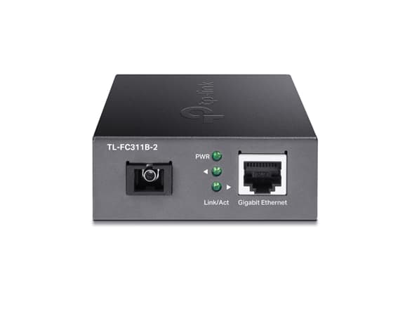 TP-Link TL-FC311B-2, 1000 Mbit/s, IEEE 802.3ab, IEEE 802.3i, IEEE 802.3u, IEEE 802.3z, Gigabit Ethernet, 10.100.1000 Mbit/s, 1000 F Mbit/s, 1000 F Mb