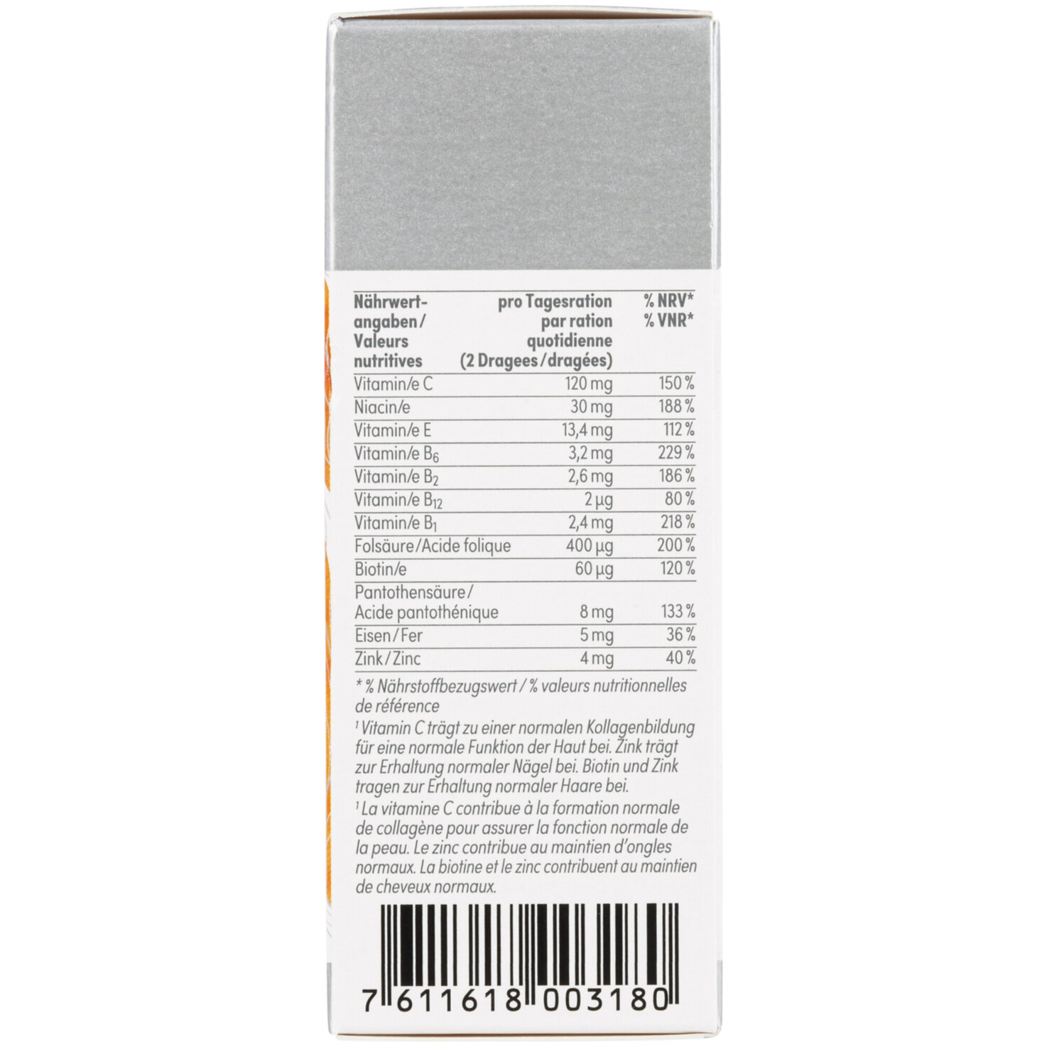 Merz Spezial Dragees für Haut, Haare & Nägel 60 Stück