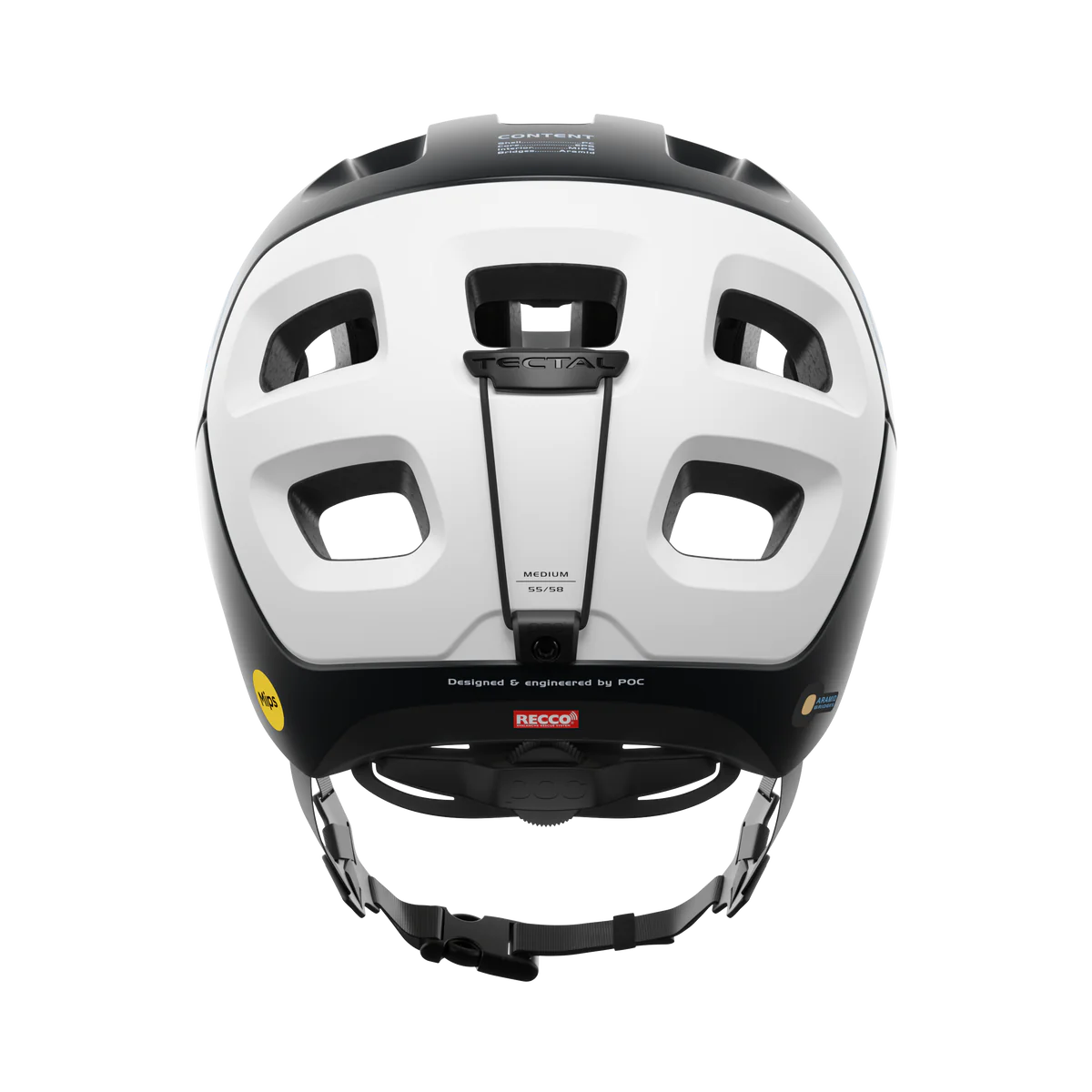 P.A.C. Tectal Race MIPS Uranium Black/Hydrogen White Matt