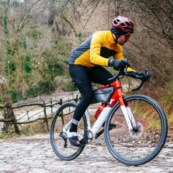 Veste vélo CASTELLI UNLIMITED PUFFY JKT GOLDENROD/DARK GRAY