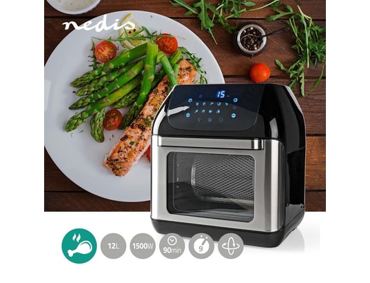 NEDIS - Mini four multifonction 9 en 1 friteuse 12l