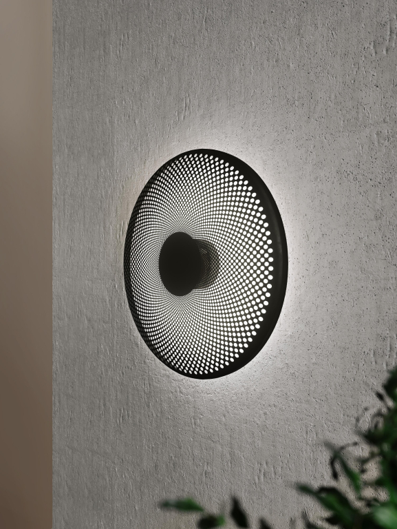 Northern Glint wandlamp LED Ø36 aluminium