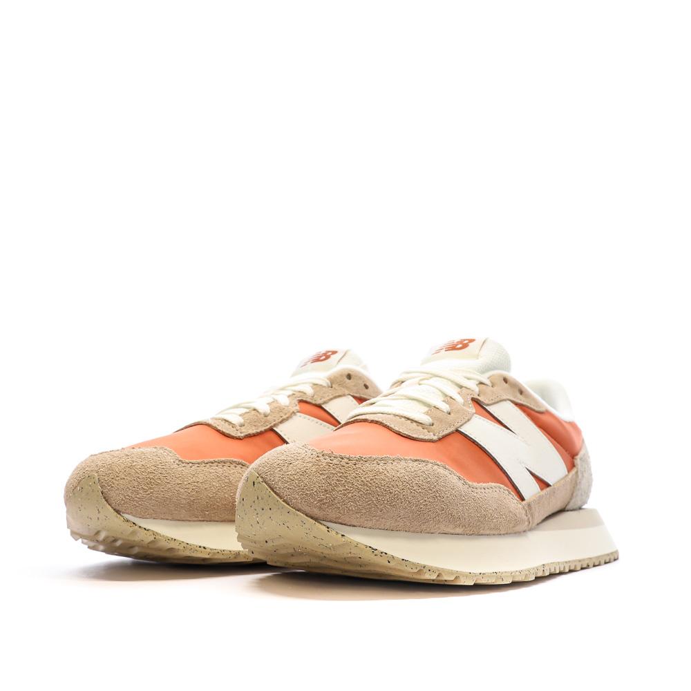 New Balance Baskets Écru/Orange Homme New Balance 237
