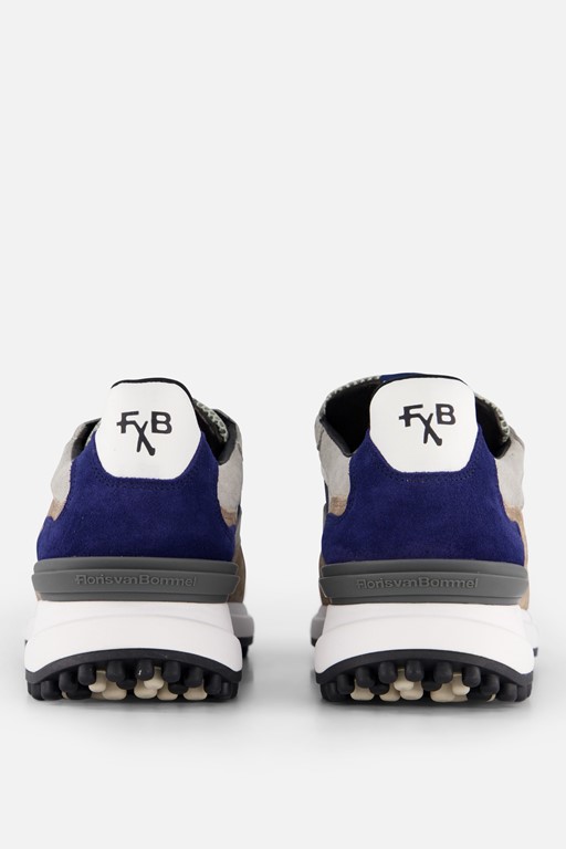 Floris van Bommel Noppi 18.06 Sneakers blauw Suede