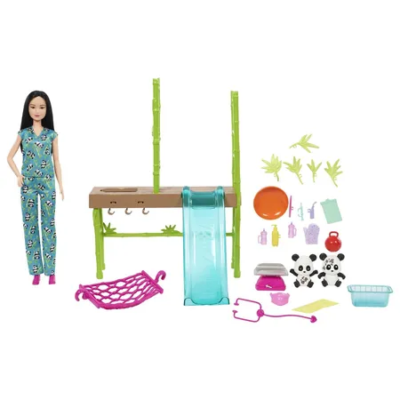 Barbie Panda Pflegestation Spielset