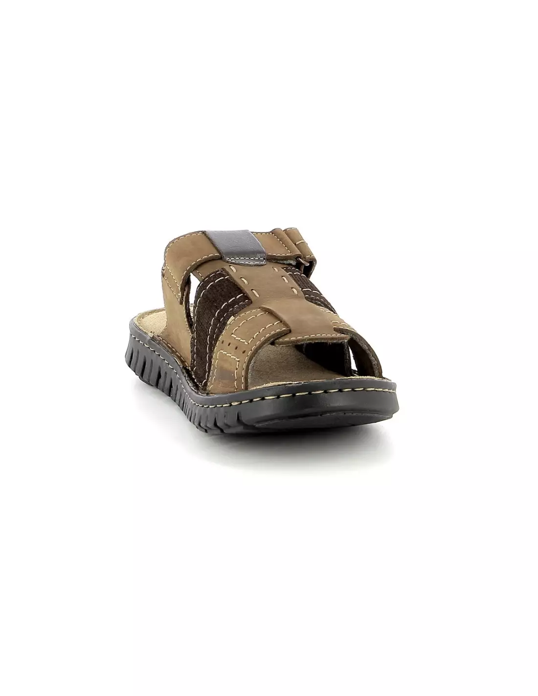 LEEWARD DOMA - Sandales, mules & nu-pieds Darkbrown