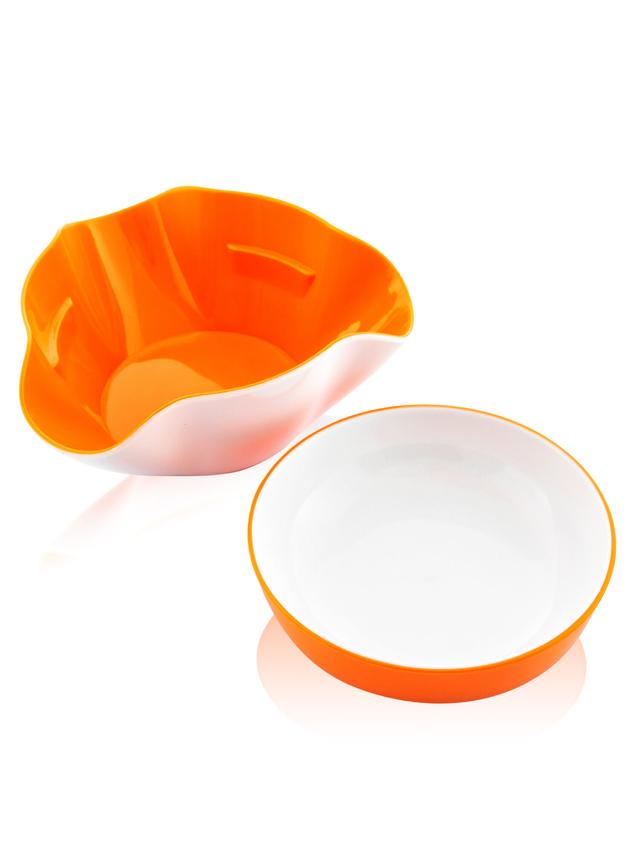 Snack- und Servierschale, 2-in-1